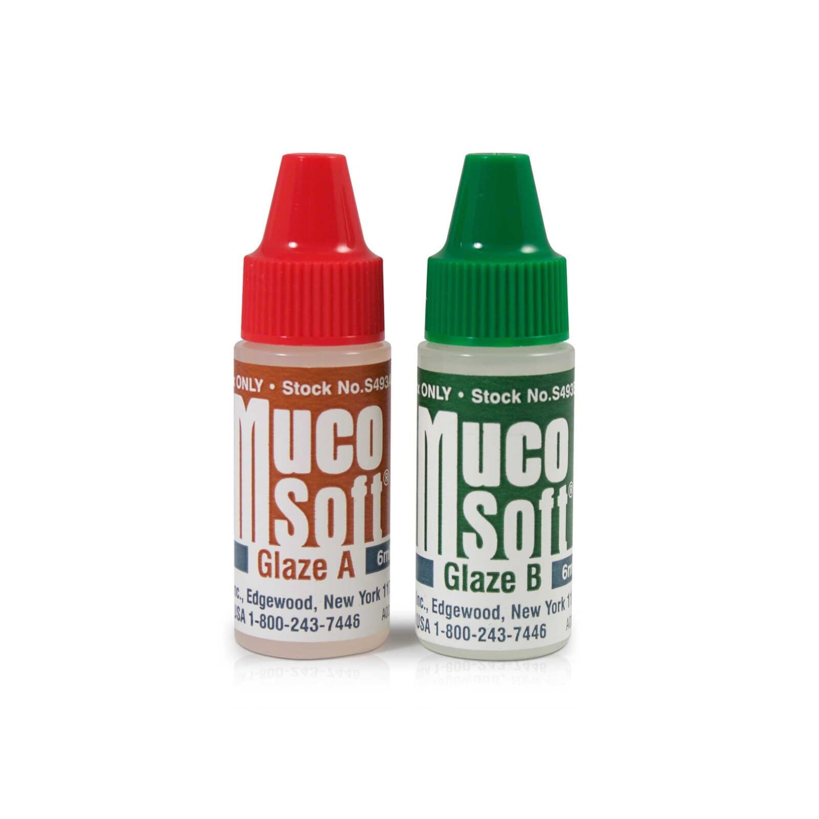 MucoSoft A & B Glaze Refill, 12 ml (2 x 6 ml), 2/Pk, S493 thumbnail 4