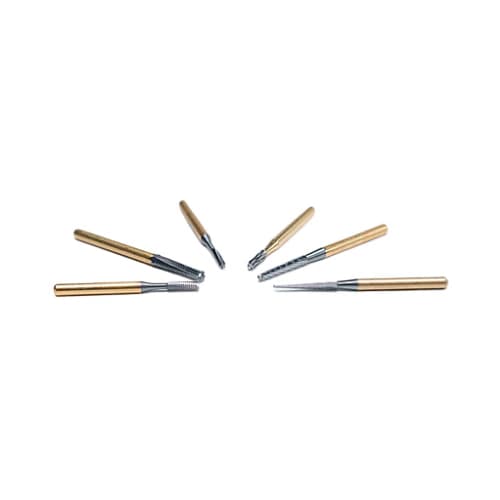 Alpen® Carbide Bur FG Round #1/4 (0.5 mm Diameter), 100/Bx - Alpen® Carbide Burs FG Round #1/4 Pkg/100 - Image 1