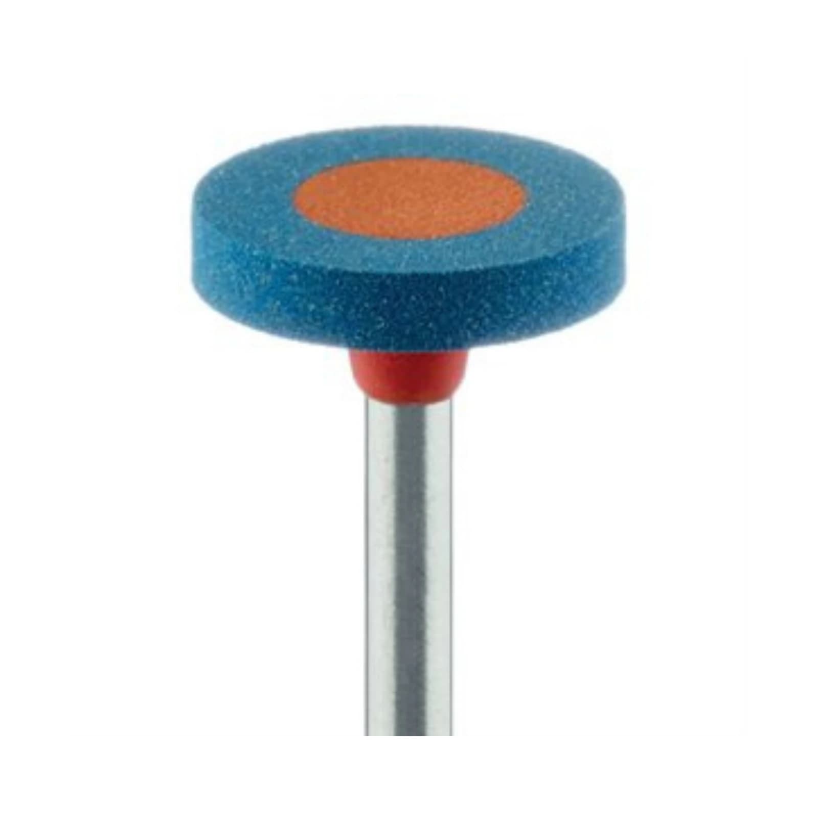 Meisinger Diamond Polisher Wheel, Medium Grit, Blue/Orange, HP Handpiece, 11.0mm, 2/Pk, 9749M-110-HP-BL/O thumbnail 5