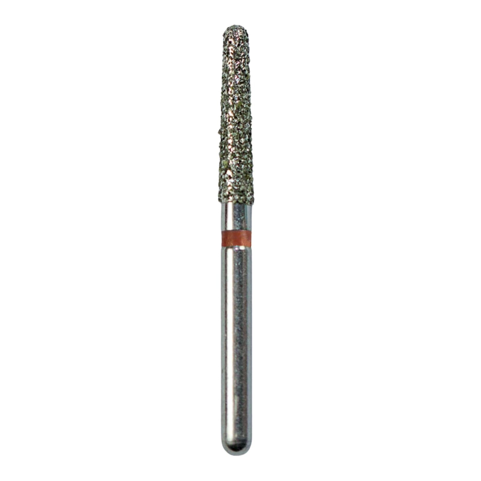 Kerr SimpliCut Single-Use Sterile Diamond Bur, Fine Grit, Round End Taper, Friction Grip, #F856L-018-D, 25/Pack thumbnail 2
