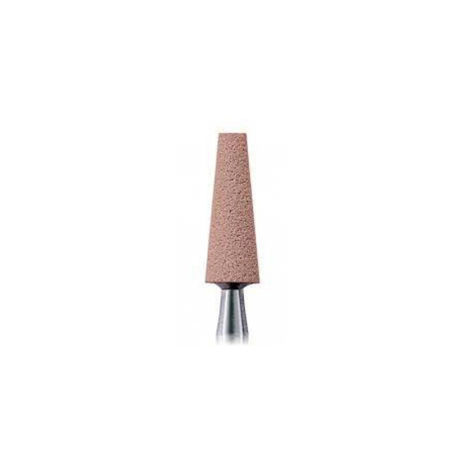 NTI Brown Abrasives Brown Medium HP, Flat End Taper, Size 3.5 mm, Length 10.5 mm, BM733-HP100, 100/Pk thumbnail 2