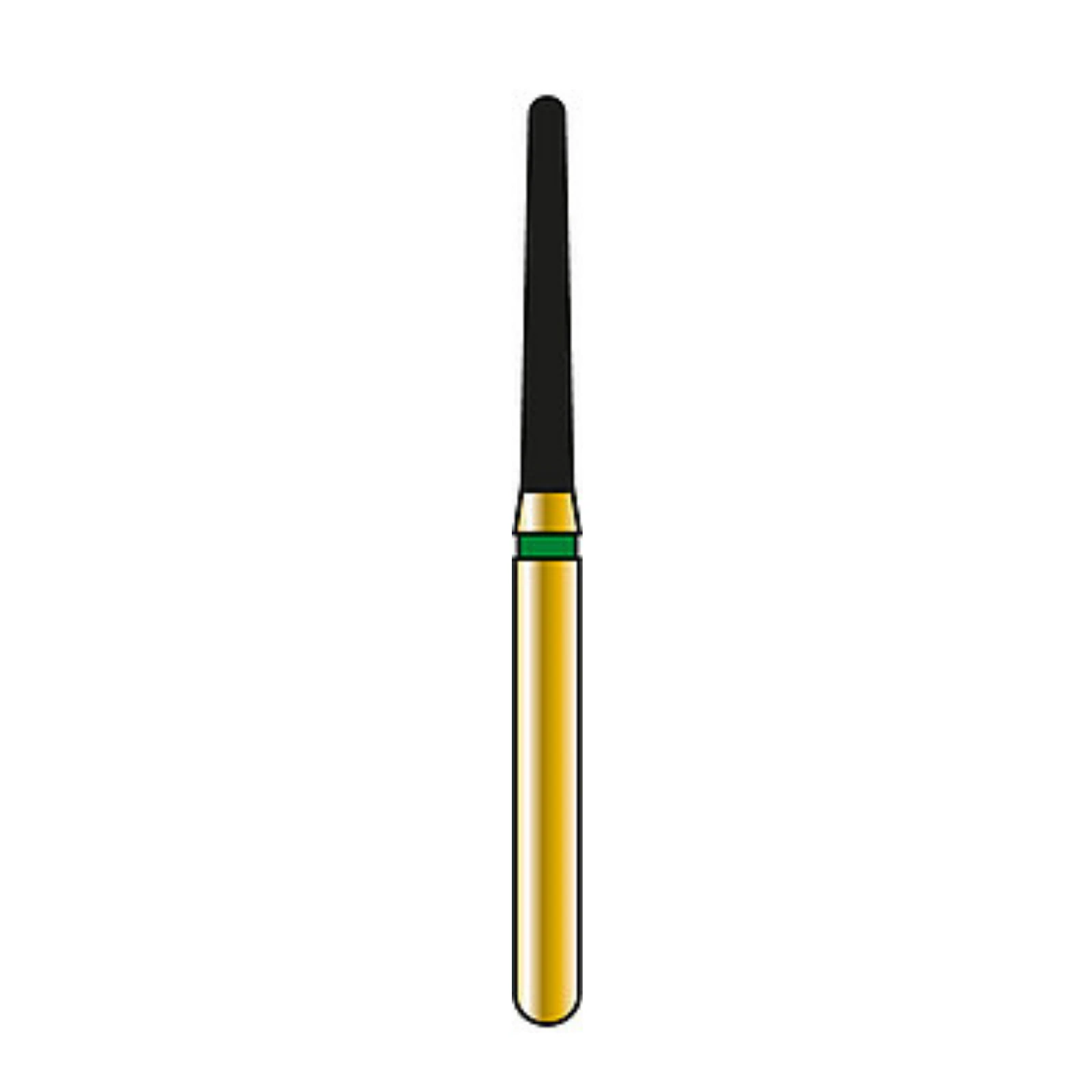Alpen Multilayer Diamond Bur FG 850-014, Coarse Grit, Round End Taper, 5/Pk - Alpen Multilayer Diamonds FG 850-014 Coarse 5/Pk - Image 1