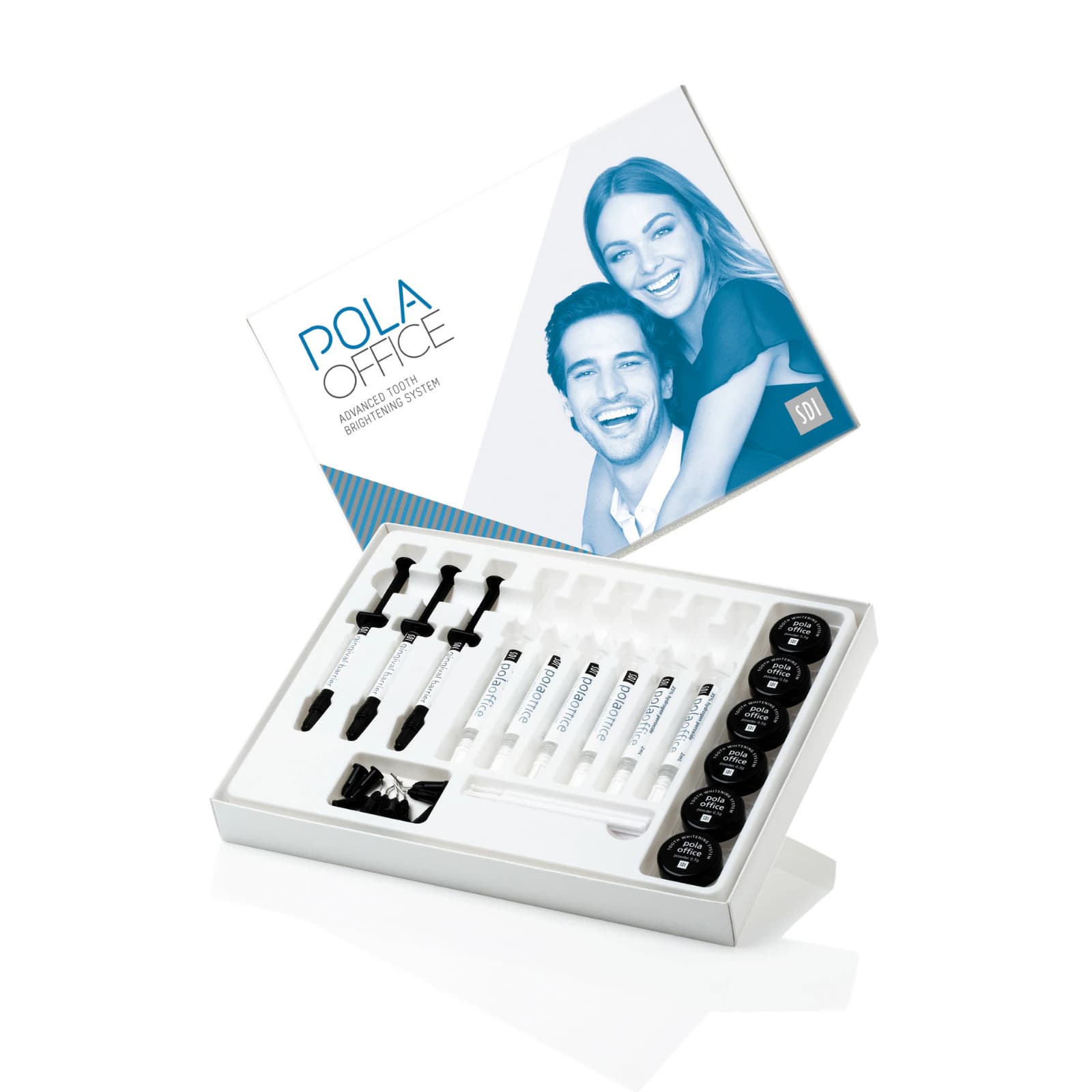Pola Office+ In-Office Tooth Whitening System, 37.5% Hydrogen Peroxide, 3-Patient Kit with Retractors, 3 x 2.8 mL Syringes, 7700416 thumbnail 8