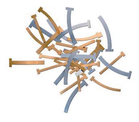 Pulpdent T-Bands, Straight, Wide, Brass, 0.002" (0.05 mm) Thick, 100/Box, BTBS/W thumbnail 3