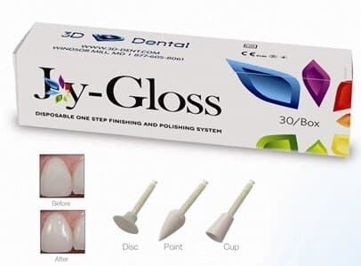 Joy-Gloss One-Step Finishing and Polishing Cups, 30/Pk, JG-C thumbnail 6