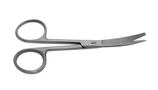 Operating Scissor 4.5" S/B Curved, Stainless Steel, Autoclavable - Operating Scissor 4.5'' S/B Curved - Image 1