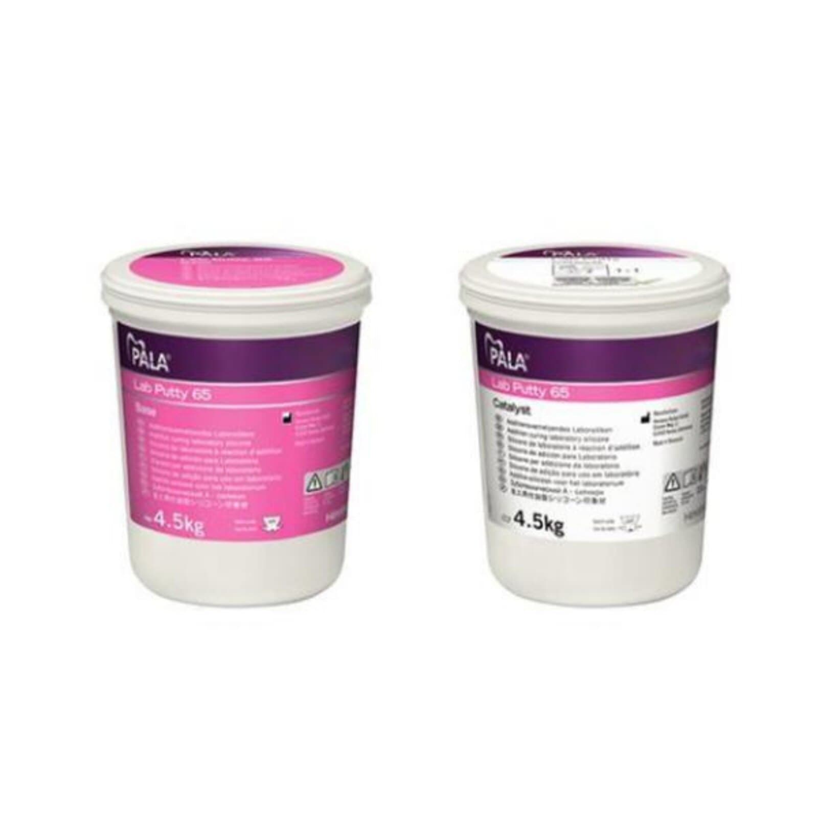 Kulzer Pala Lab Putty Shore 65 Pink, 2 x 4.5 kg Tubs, 9 kg Total thumbnail 2