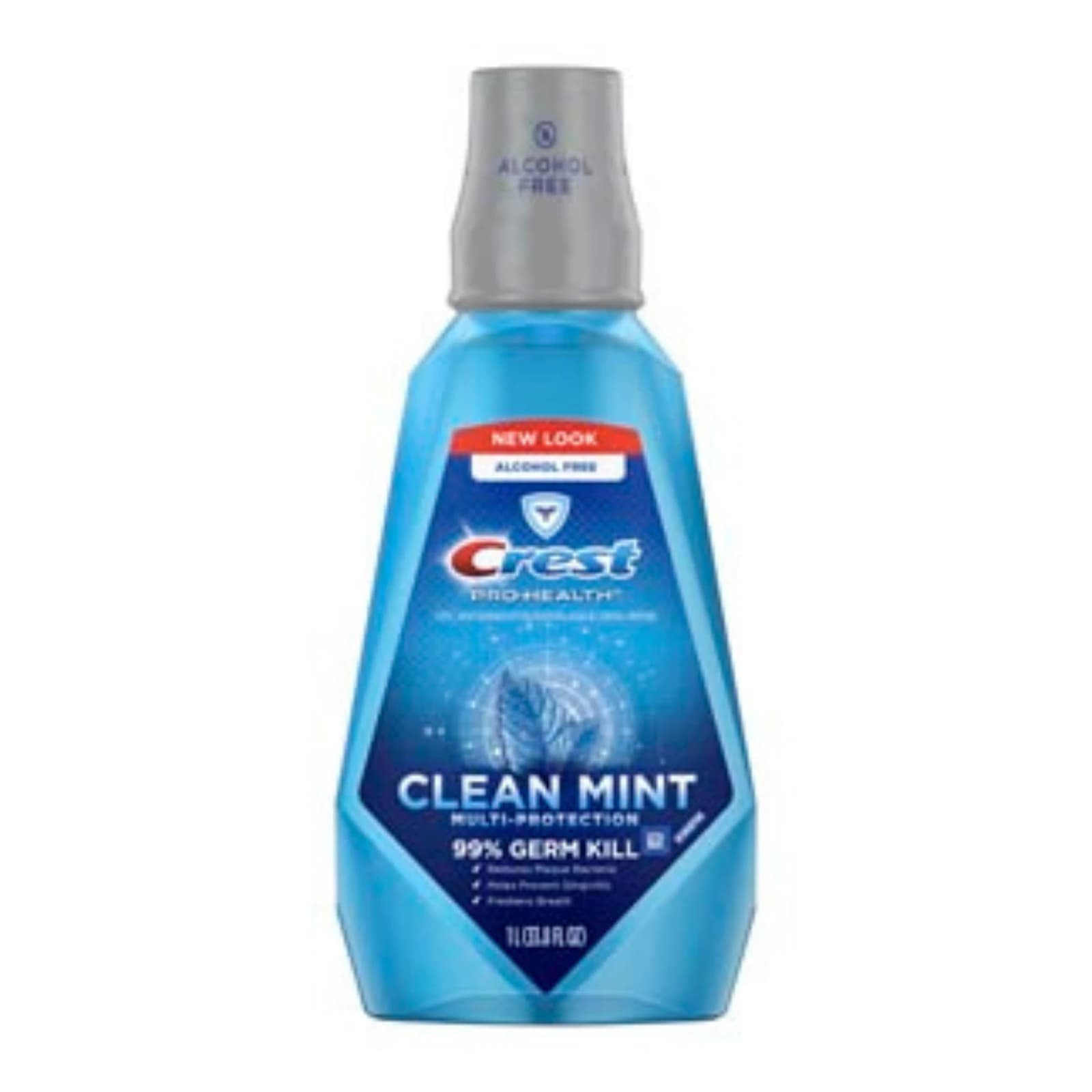 Crest Pro-Health Multi-Protection Clean Mint Mouthwash, 1L Bottle, 6/Case, 80325110 thumbnail 2