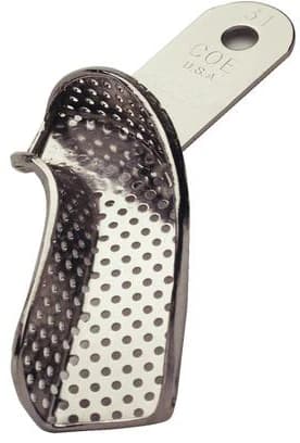 COE Nickel-Plated Perforated Partial Impression Tray #31, Upper Right/Lower Left, 260311 thumbnail 7