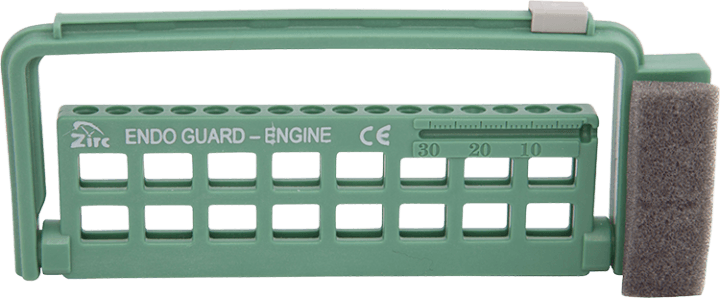 Zirc Steri-Endo Guard Engine Organizer, Green, Holds 11 Engine & 5 Hand Files, Autoclavable, 50Z452D thumbnail 3