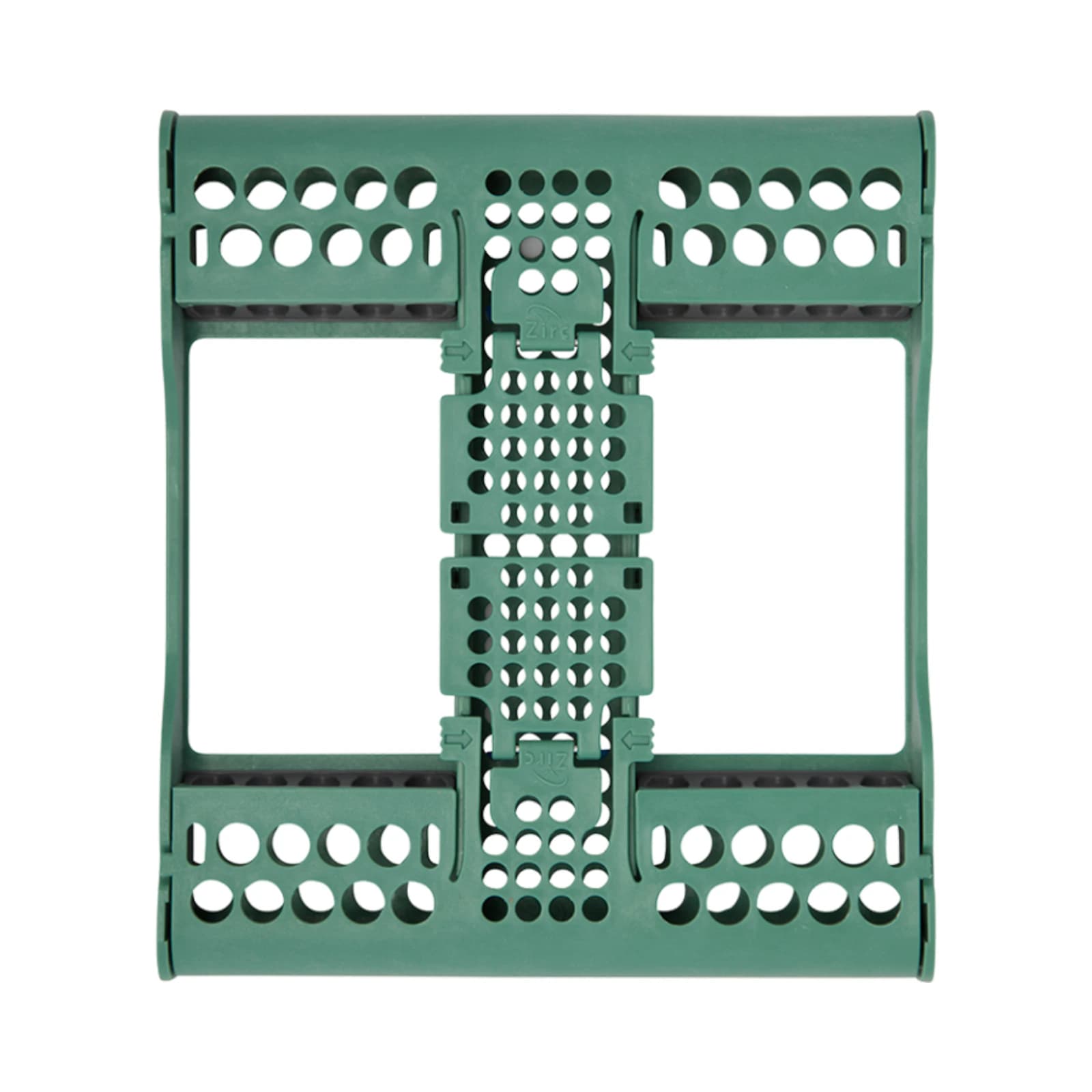 Zirc E-Z Jett® Cassette, 10-Place, Green, 50Z930D - Green E-Z Jett® Cassette 10-Place - Image 1