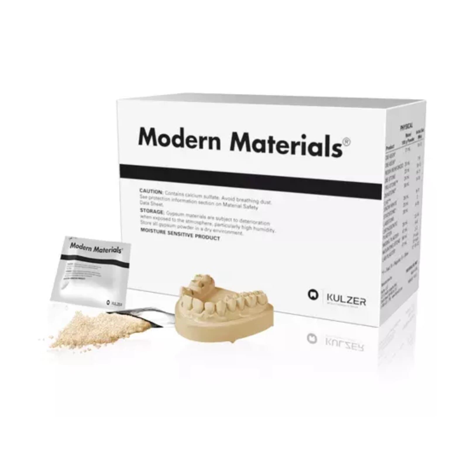 Kulzer Labstone Buff Special Fast Set Type III Gypsum, 45 lb Carton, 50046265 thumbnail 3