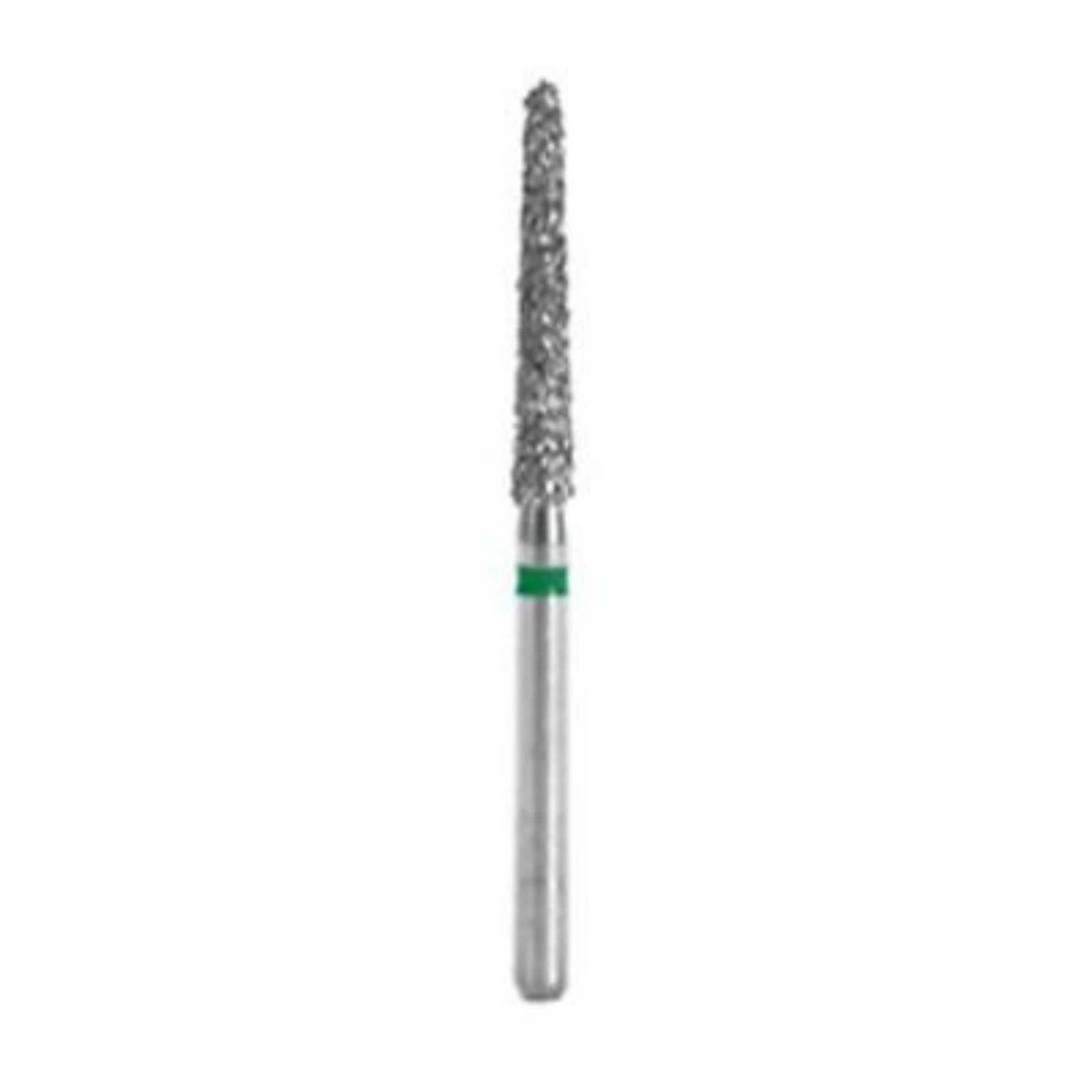 Shofu Robot Diamond Point, FG, Tapered Cylinder Round End, Coarse (Green), 1.8 mm, 9.0 mm, 835C-1 thumbnail 7