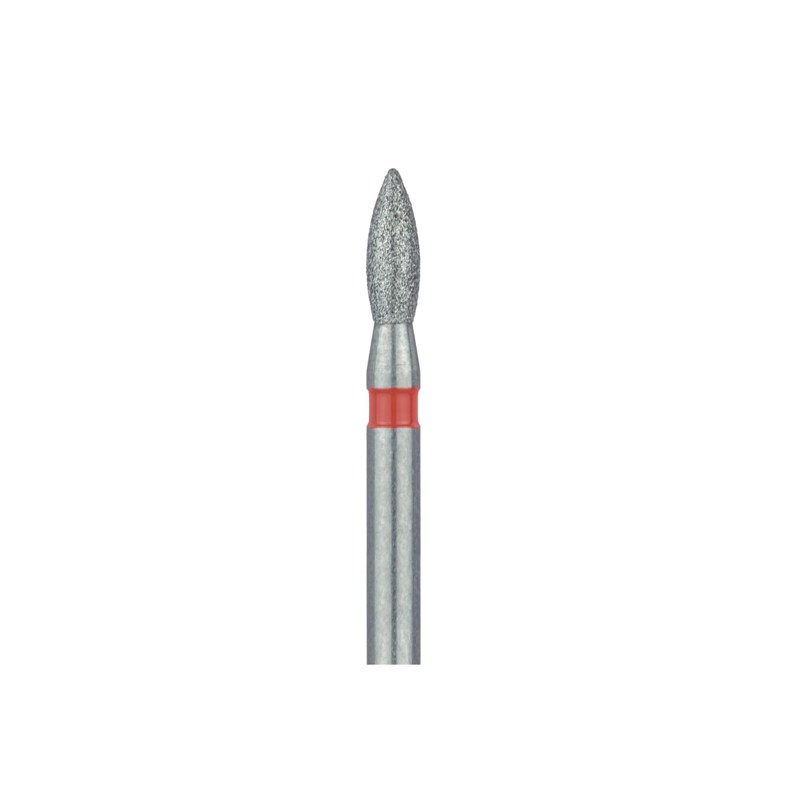 Meisinger 830F-016-FG Fine Diamond Bur, Pointed Football, Friction Grip, 1.6 mm Head, 5/Pk thumbnail 3