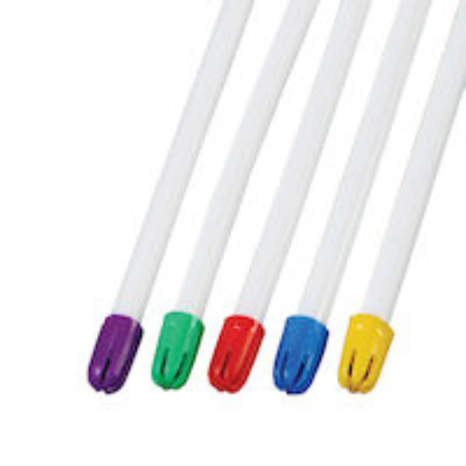 FLEXJET Saliva Ejectors, Clear with Multi-Colored Tip, 100/Pk, 8000-CLM thumbnail 2