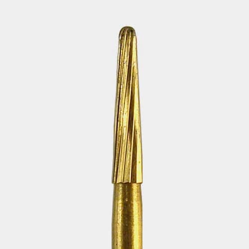 NeoBurr 12-Blade Trimming & Finishing Carbide Bur, FG, Long Taper, 1.5 mm Diameter, 8.2 mm Length, 25/Box, 7664 - NeoBurr Trimming & Finishing FG 7664 25/PK - Image 1