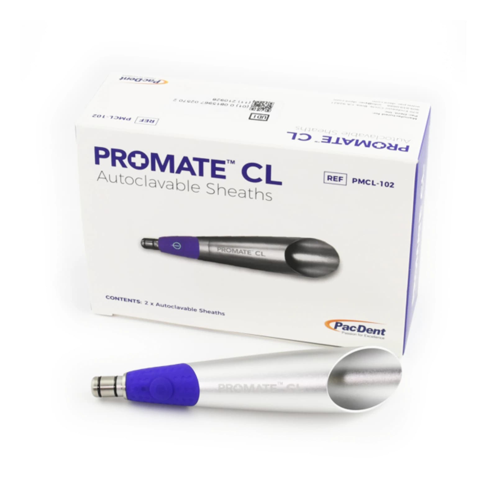 Pac-Dent ProMate CL Cordless Hygiene Handpiece Sheaths, Refill, 2/Pk, PMCL-102 thumbnail 3