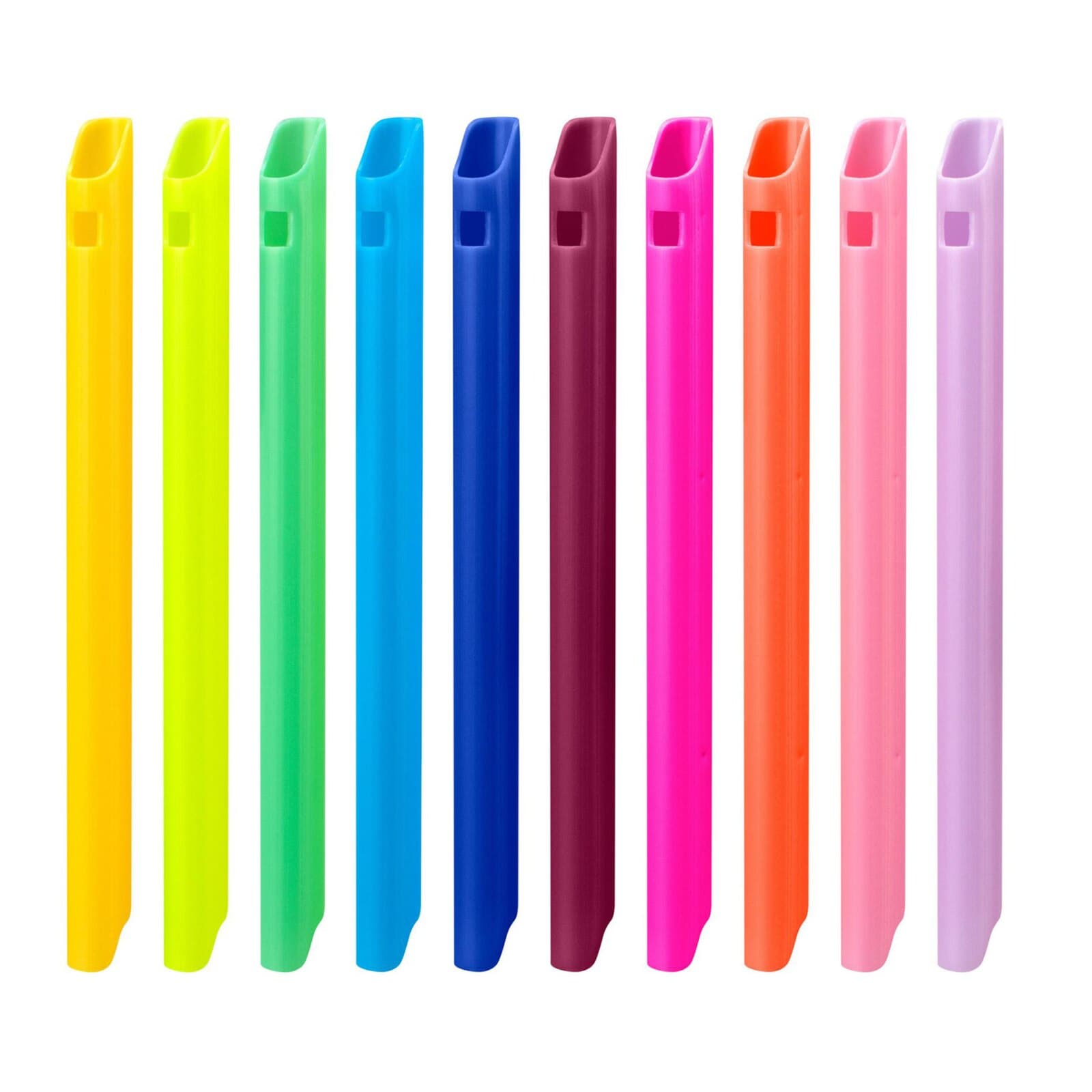 Practicon Colorful HVE Tips, Assorted Colors, Rigid, Vented/Non-Vented, 100/Bag thumbnail 5