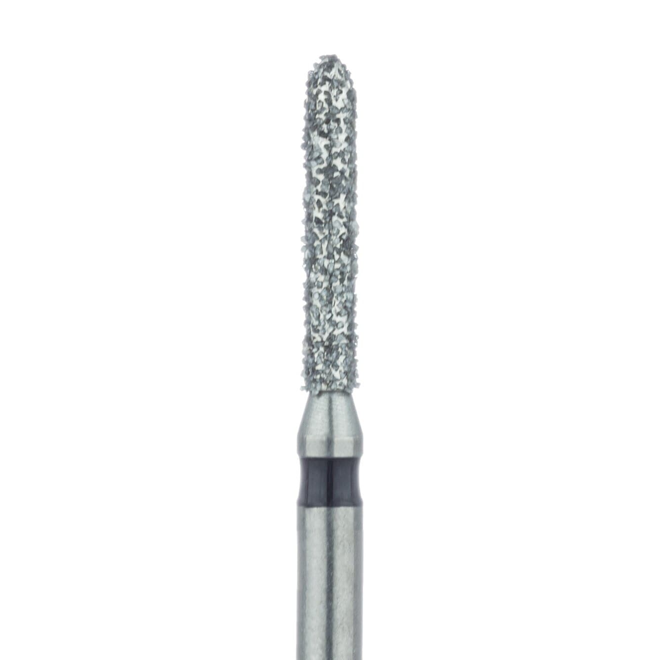Meisinger 868H-014-FG Multi-Use Diamond Bur, Super Coarse, Torpedo Shape, 1.4 mm Diameter, Friction Grip, 5/Pack thumbnail 3