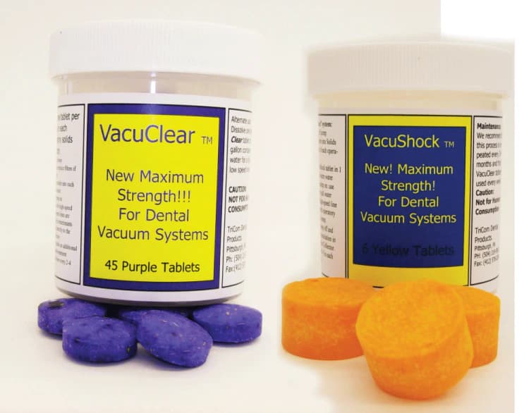 VacuShock Evacuation System Cleaning Tablets, 6/Pk - VacuShock Tablets 6/Pk - Image 1