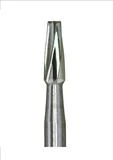 SS White FG #170 Taper Fissure Plain Carbide Bur, Friction Grip, Flat End, 1.0 mm Diameter, 3.8 mm Length, 100/Pk, 13170 thumbnail 3