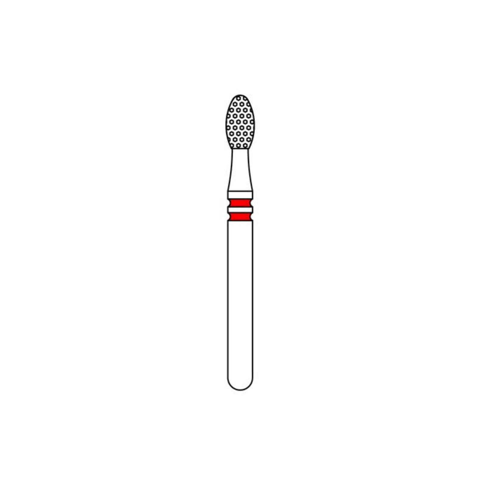Premier Two Striper EURO Diamond Bur, 379-018F, 5/Pk - Two Striper Diamonds EURO 379-018F 5/Pk - Image 1
