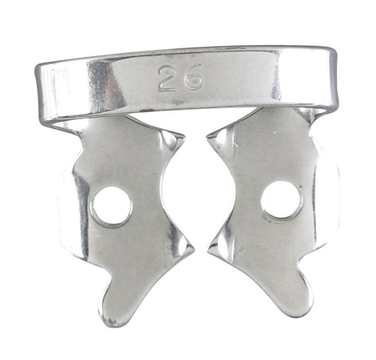 Rubber Dam Clamp #26, Lower Molar, Winged, Sterilizable, Miltex thumbnail 3