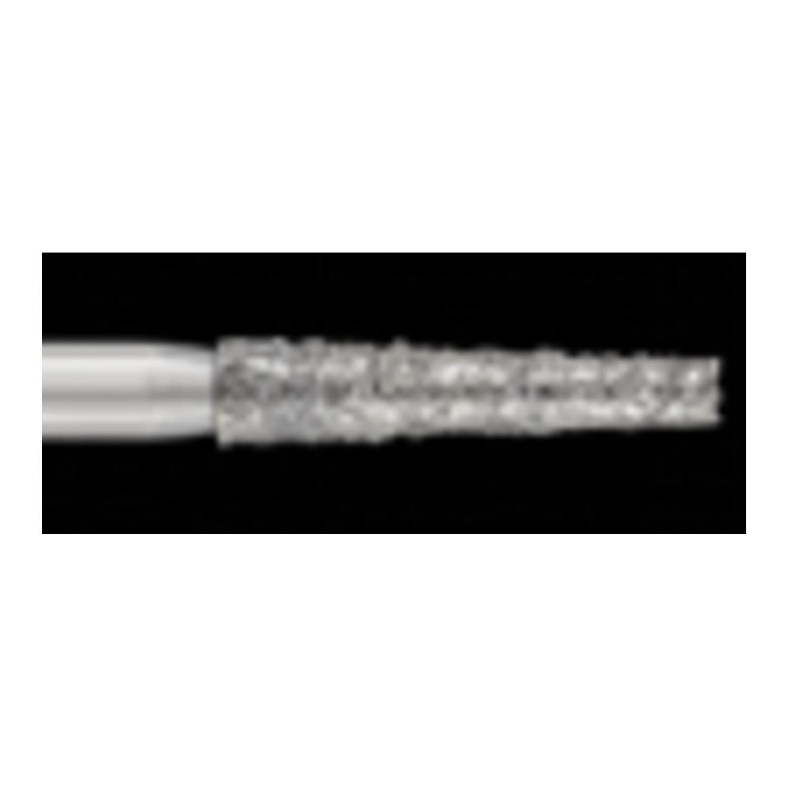 Piranha® Single Patient Use Diamond Bur, Flat End Taper FG, Super Coarse, #847-018SC, 1.8 mm Diameter, 25/Pkg thumbnail 2