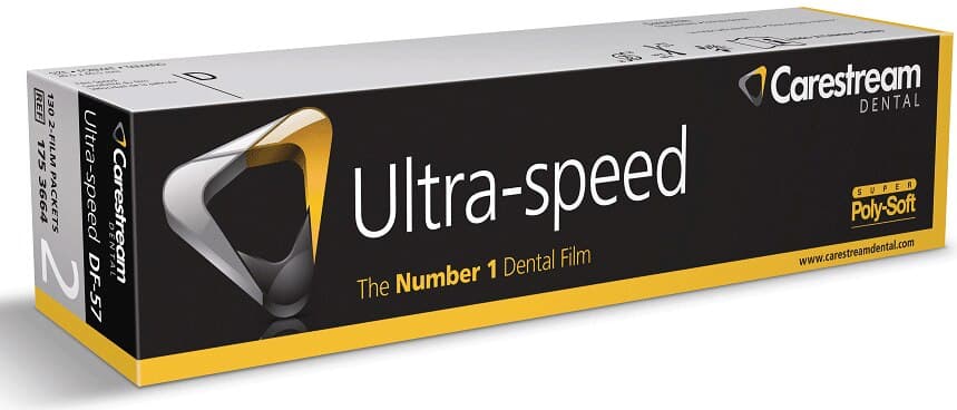 Carestream Ultra-Speed DF-55 Dental X-Ray Film, Size 1, Double Film, Paper Packets, 100/Box, 1273721 thumbnail 6