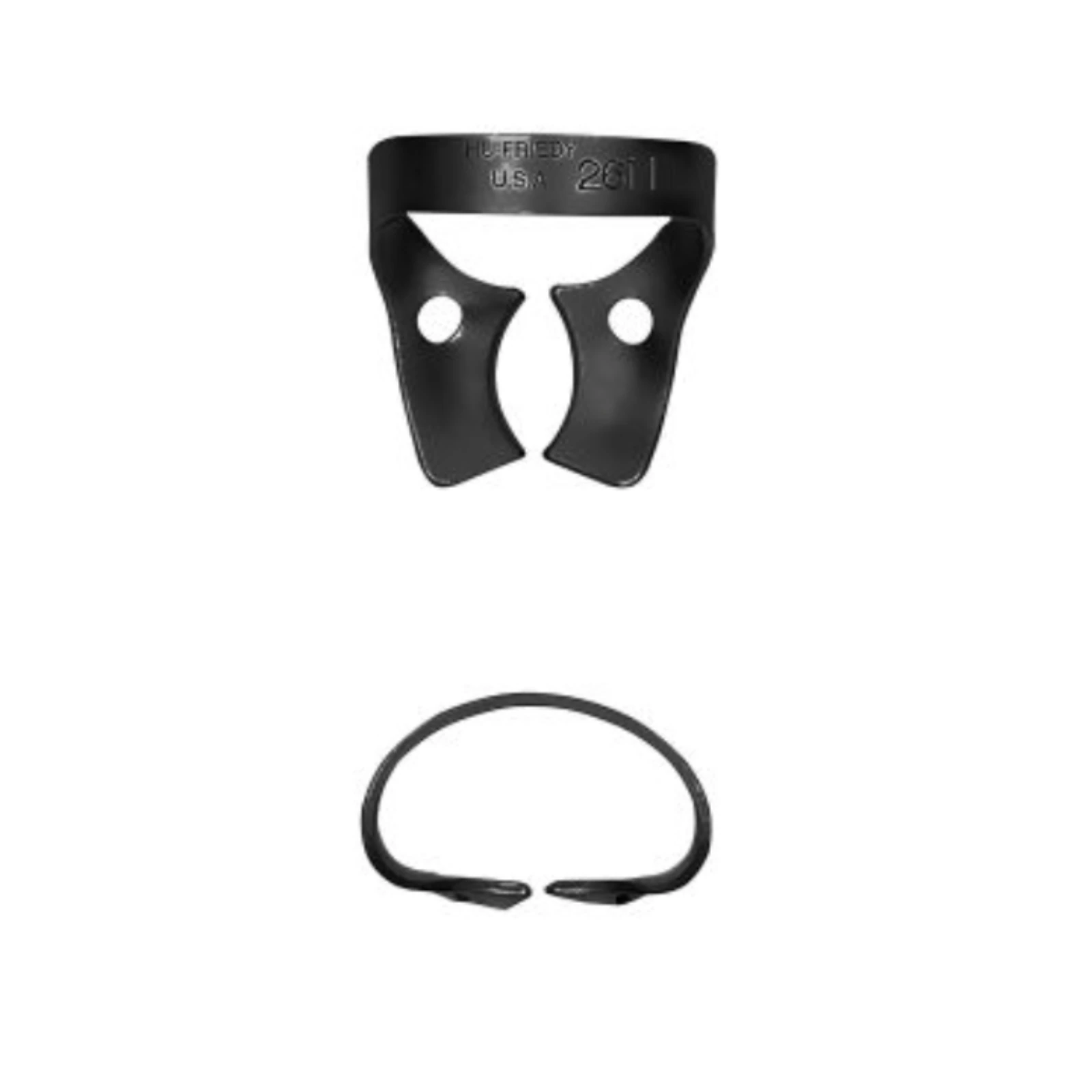 Hu-Friedy Black Line Rubber Dam Clamp #26N, Wingless Upper Molar, 573043 thumbnail 2