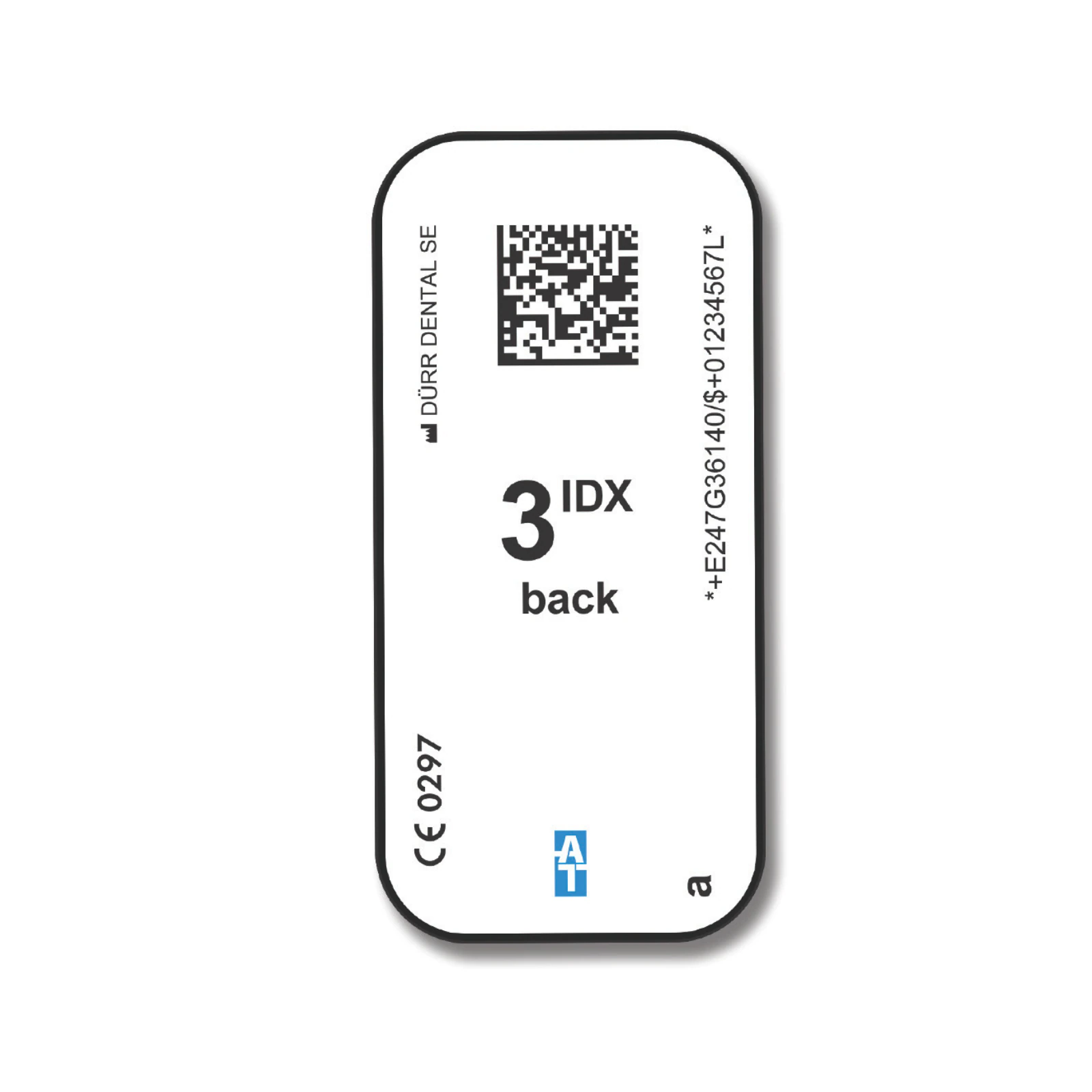 Air Techniques IDX Intraoral Phosphor Storage Plate (PSP) Size #3, RFID, Pack of 2 thumbnail 2