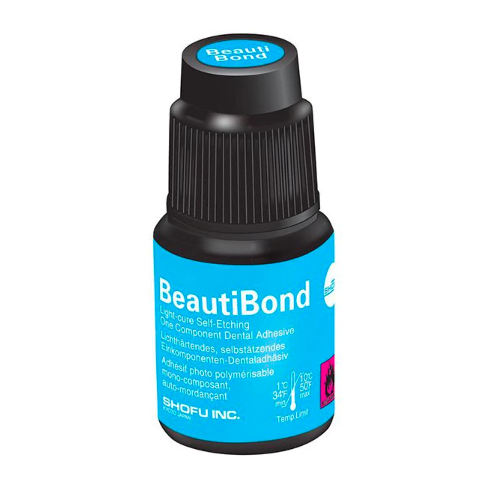 Shofu BeautiBond Self-Etch Light-Cure Bonding Agent, HEMA-Free, 7th Generation, 6 mL Bottle, #1781 thumbnail 2
