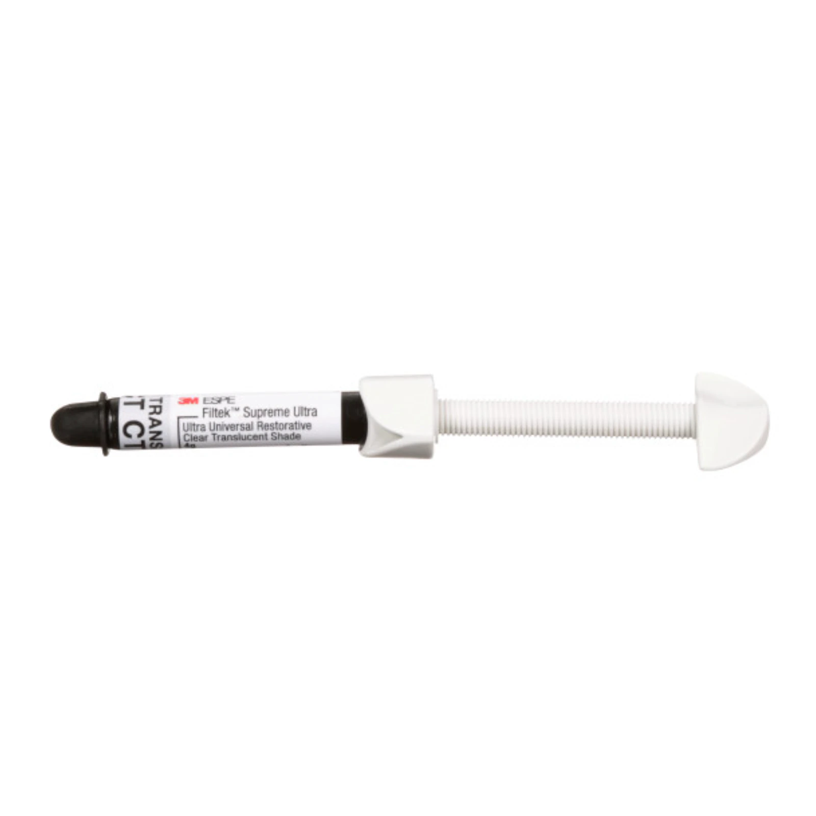 3M Filtek Supreme Ultra Universal Restorative, Clear Translucent, 4g Syringe, 6028CT - 3M Filtek Supreme Ultra Universal Restorative, 6028CT, 1 - 4g Syringe, CT - Image 1