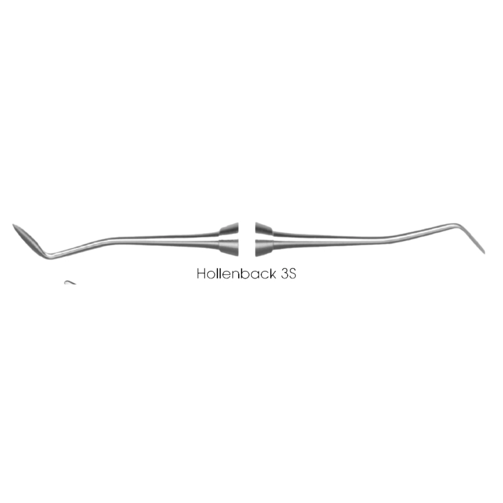 Quala DE Hollenback Carver #3S, Double-Ended Dental Instrument - QUALA Carver DE Hollenback #3S - Image 1