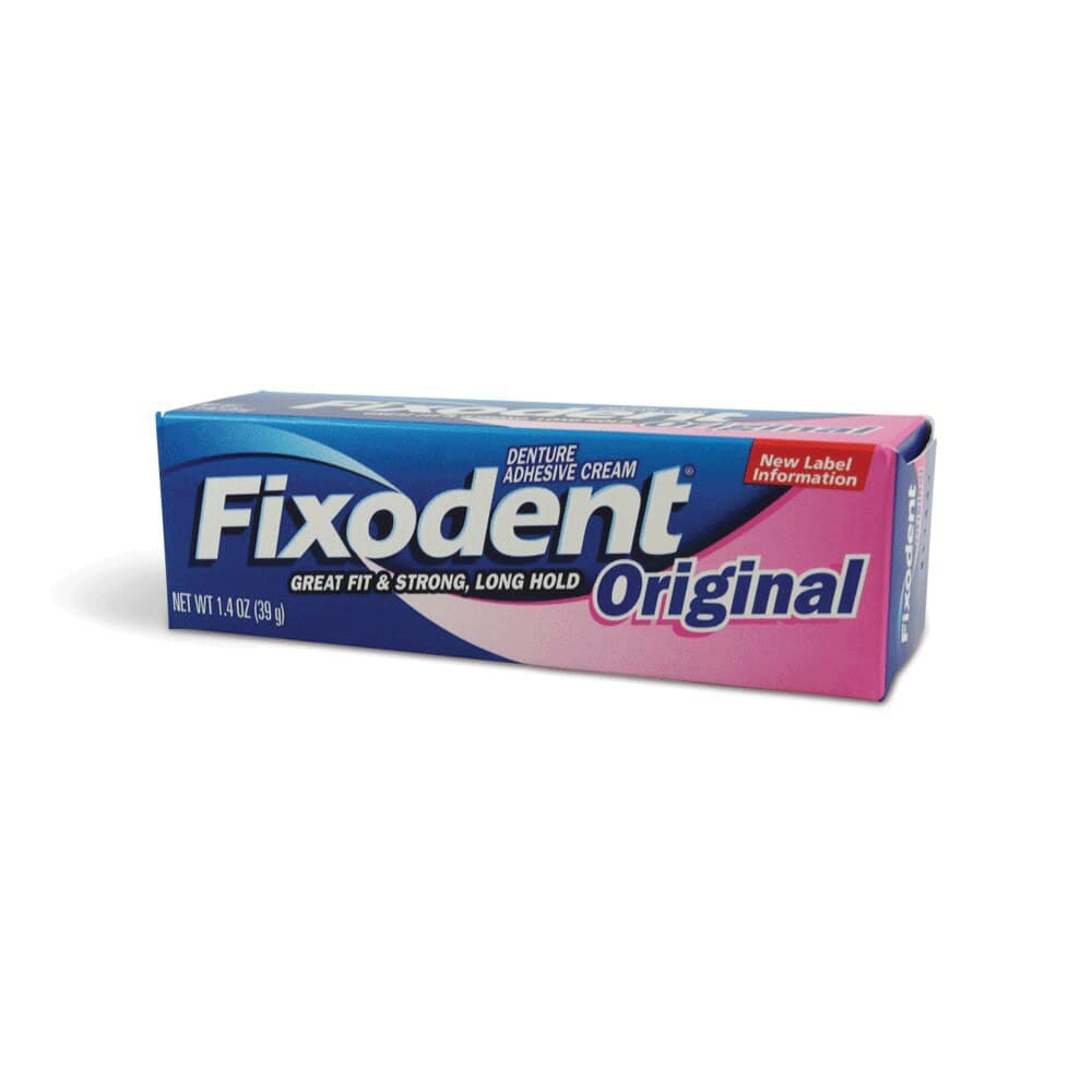 Fixodent Denture Adhesive, 0.75 oz Tube, 24/Case - Fixodent Denture Adhesive .75oz 24/Case - Image 1
