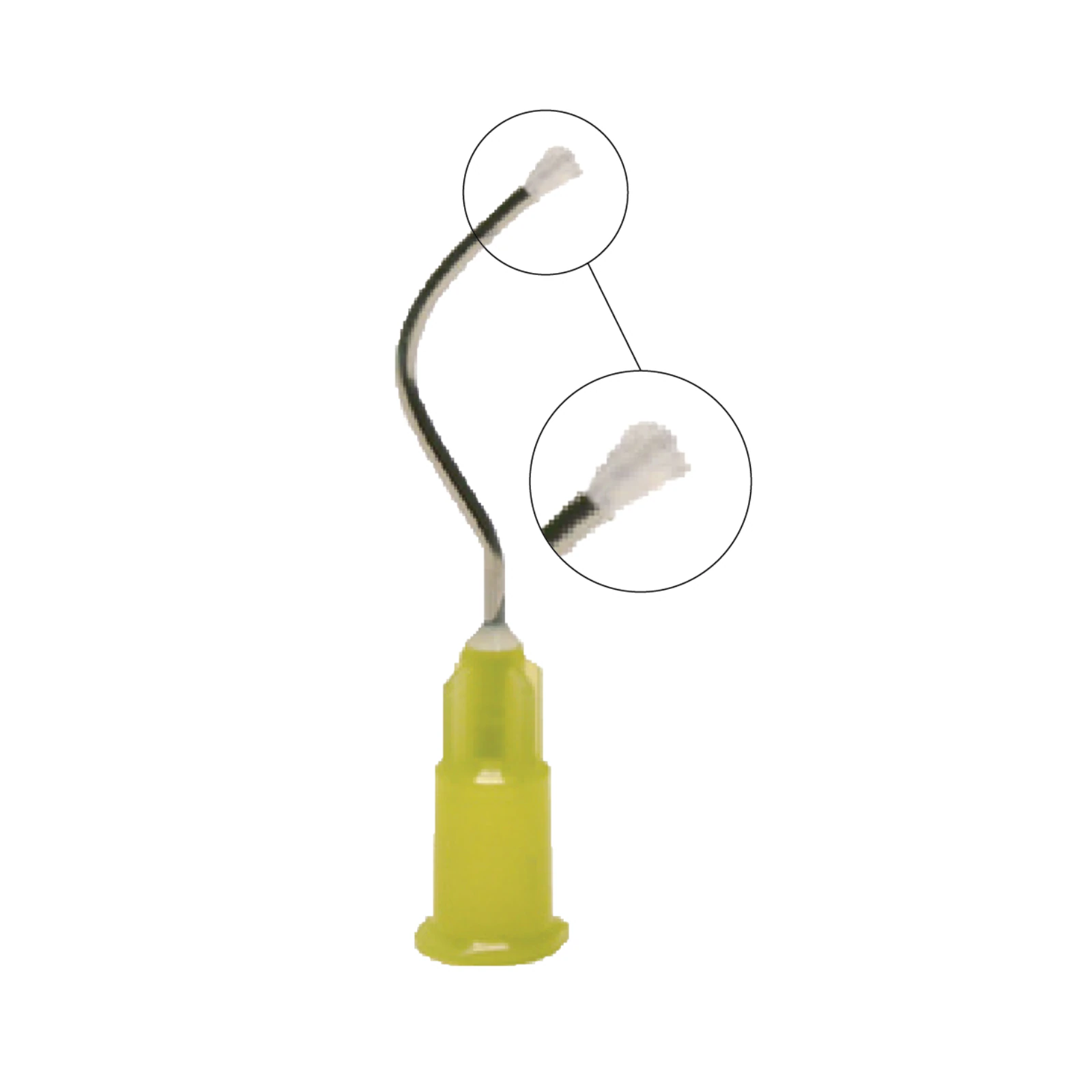 Pac-Dent iFlo Hemo-STAT Hemostatic Infusor Delivery Tips, Pre-Bent, Brush-Padded End, Yellow, 19 Gauge, 100/Pk, 125 thumbnail 10