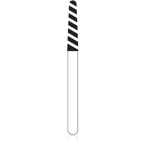 NTI Turbo Diamond Bur, FG, Super Coarse, Black, Round End Taper, #856-018, 1.8 mm Diameter, 8.0 mm Length, 5/Pk, SC856-T-018 thumbnail 3