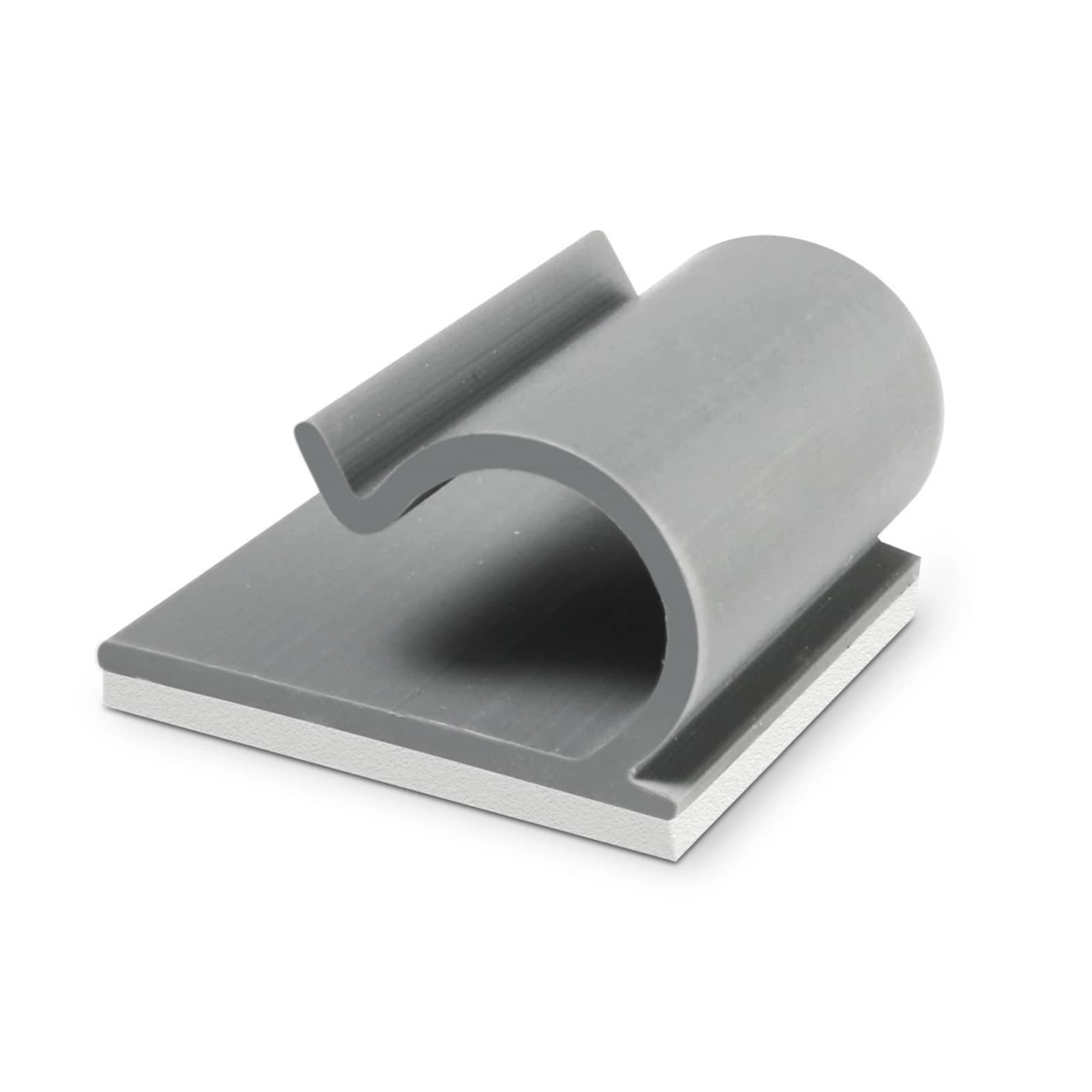 Parkell C-Clip Grey Plastic Handpiece Holder, Adhesive Backing, 5/Pk, #D323 thumbnail 2