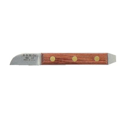 Buffalo Dental #12 Plaster Knife, Triple Riveted Rosewood Handle, 1-3/4" Carbon Steel Blade, 55700 thumbnail 6