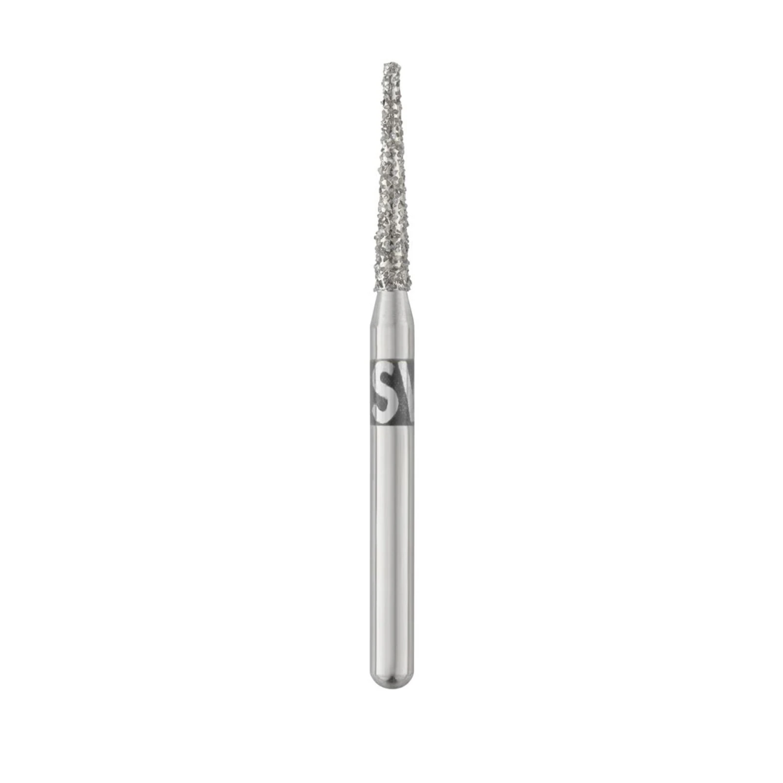 SS White Revelation Diamond Bur 858-014SC, Super Coarse, Friction Grip, Needle Shape, 5/Pk thumbnail 2