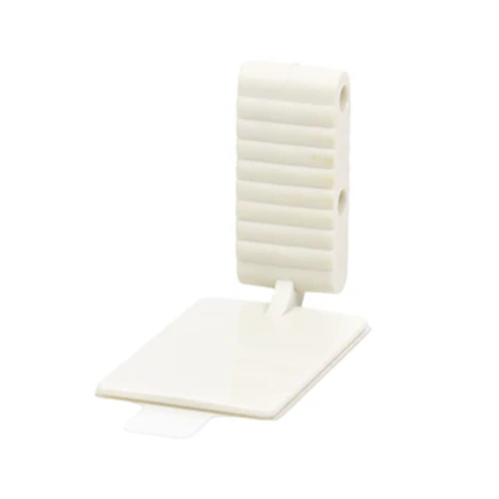 EzAim ComforTab Adhesive Sensor Holder, Anterior, White, 50/Pk, #131122 thumbnail 2