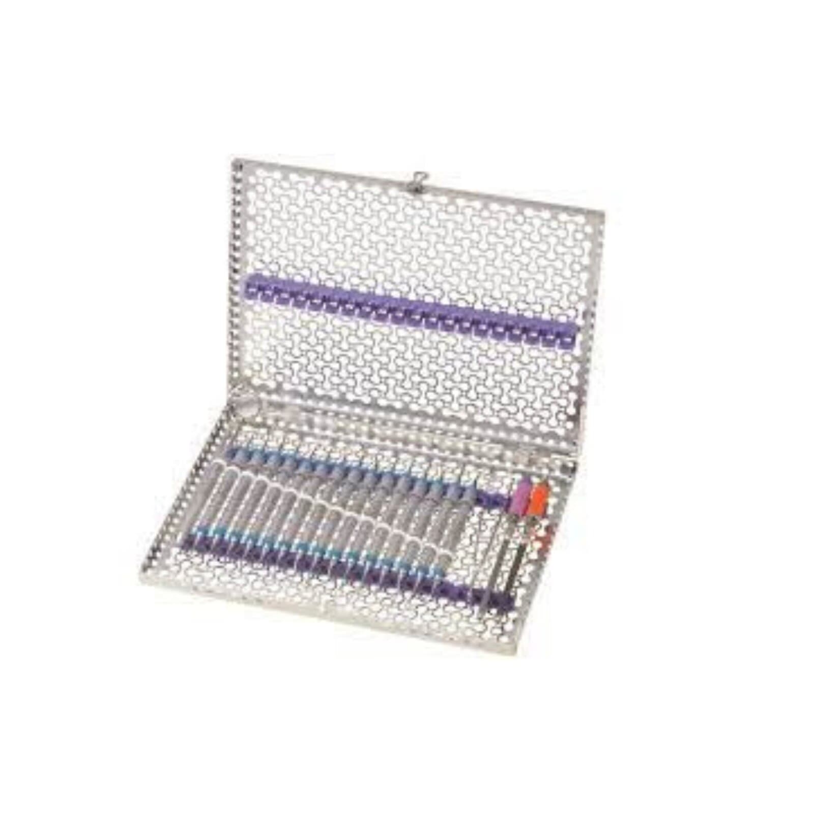 Hu-Friedy IMS Infinity Series 5-Instrument Exam Cassette, Purple, 8" x 3" x 1.25", IMN6054 thumbnail 2