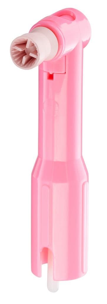 Young Dental Classic Pink Petite Web™ Latex-Free Disposable Prophy Angles, Soft Pink, 90°, 1200/Box, 136812 thumbnail 2