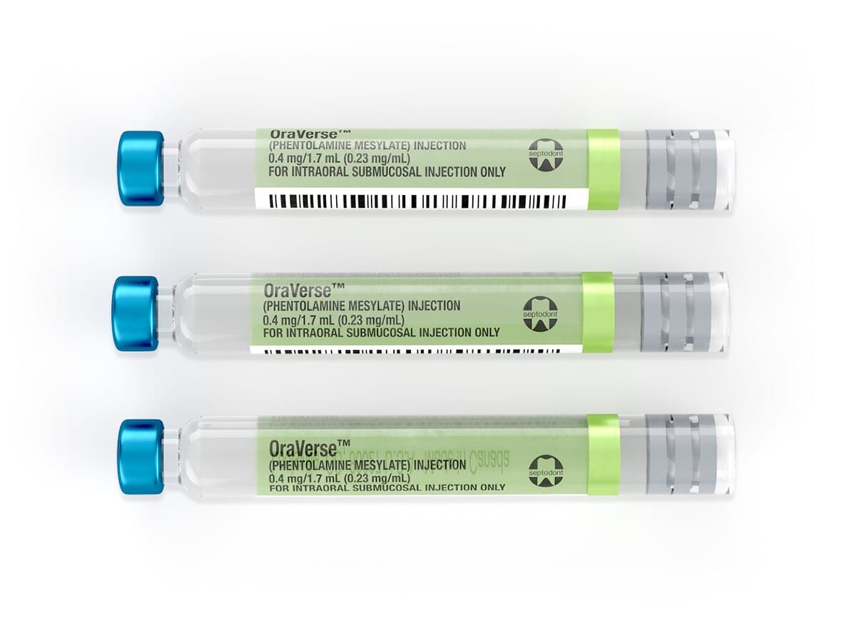 OraVerse (Phentolamine Mesylate) Local Anesthesia Reversal Agent, 1.7 mL Cartridges, 10/Box, 99210 thumbnail 8