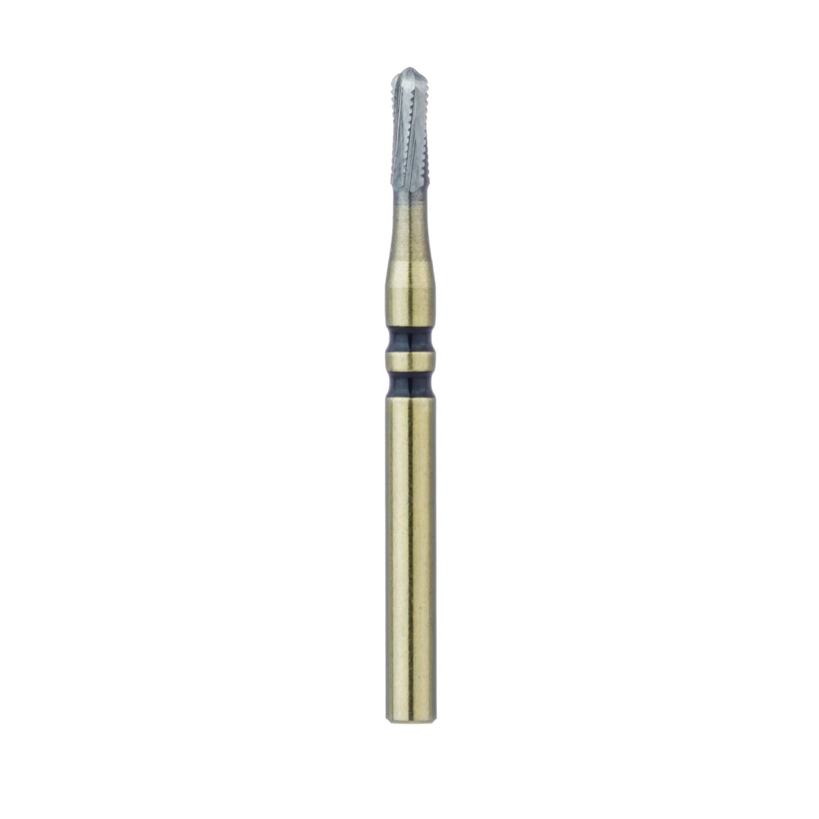 Meisinger HMG35RS Tungsten Carbide Crown Cutter Bur, Round End Cylinder, Friction Grip, 1.2 mm Diameter, 5/Pkg thumbnail 2