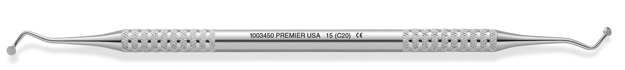 Premier Excavator #15 (C20), Double Ended, Tactile Balance (TB) Handle, 1003450 - Excavator DE TB 15 - Image 1