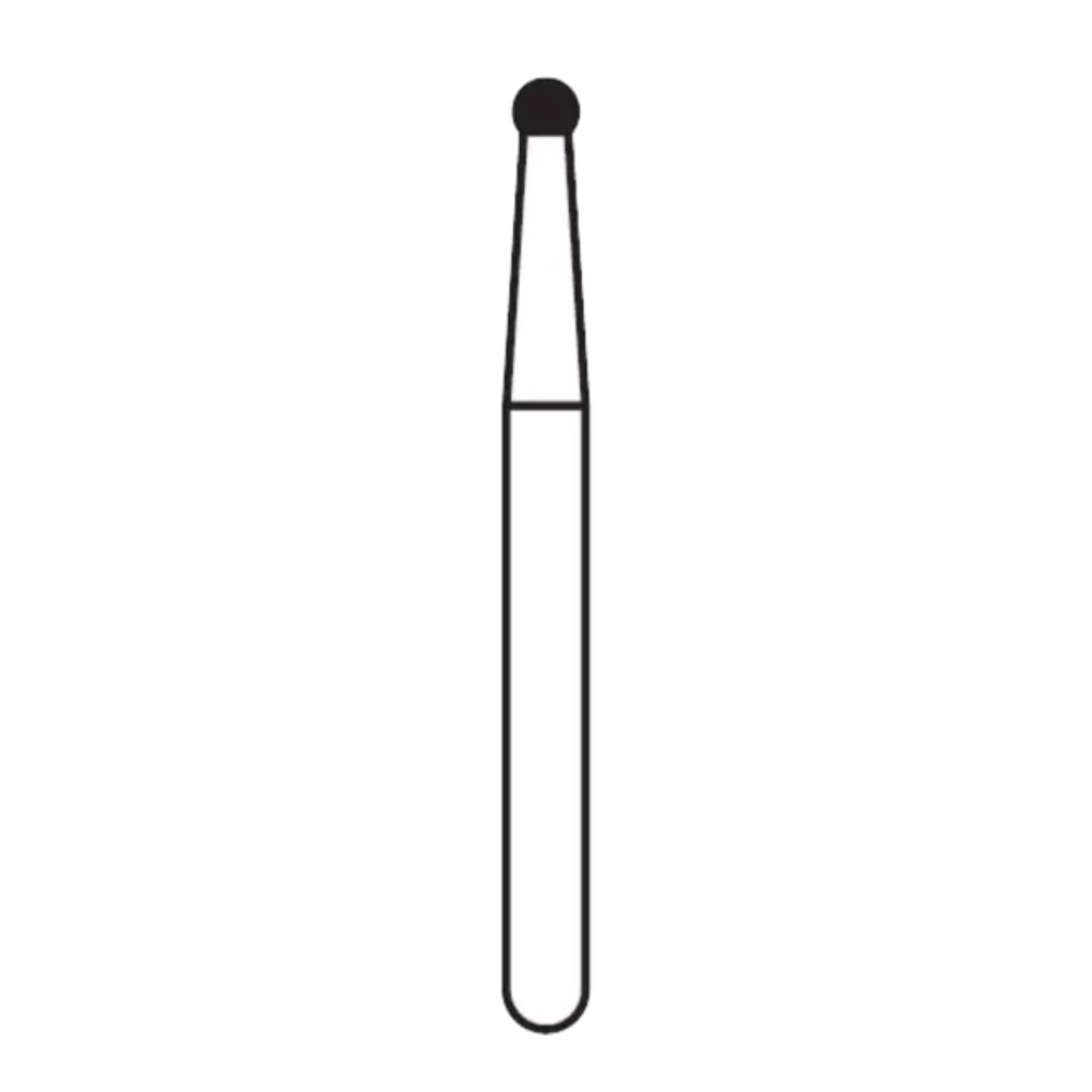 Premier Dental Solo Diamond FG Single Use Bur, 0112M, 25/Bx - Solo Diamond FG Single Use 0112M 25/Bx - Image 1