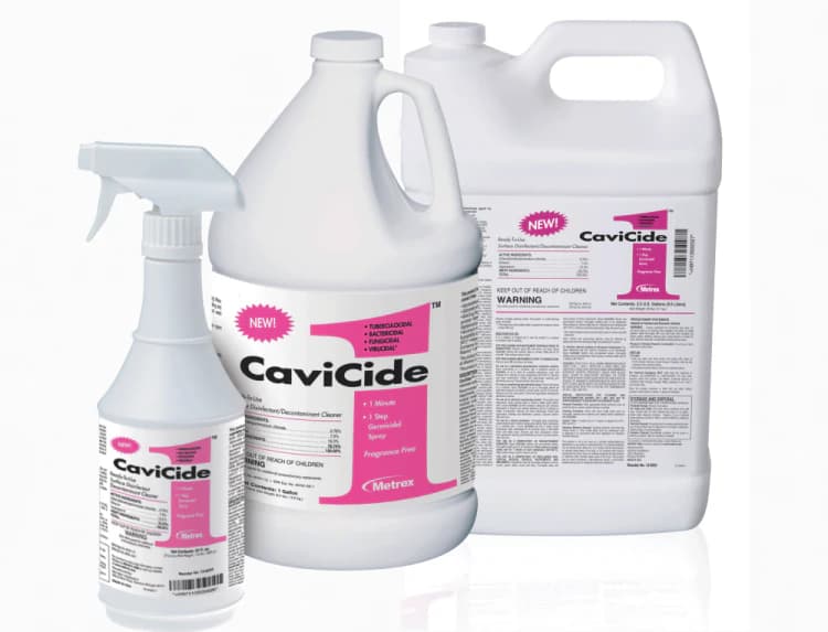 CaviCide1 Surface Disinfectant, 1 Gallon Bottle, Fragrance Free, EPA #46781-12 thumbnail 6