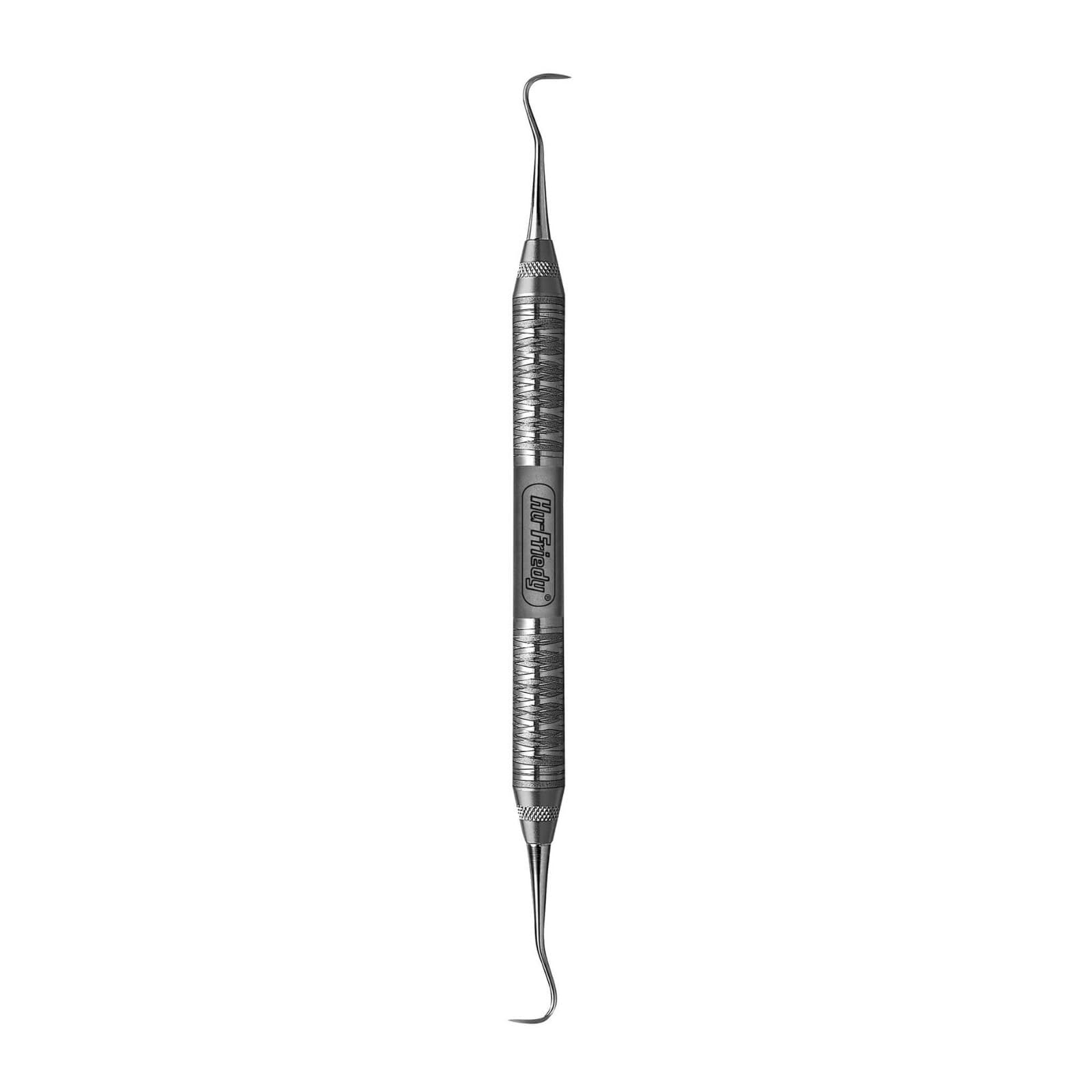 Hu-Friedy Dull H6/H7 Double-Ended Scaler, #6 Satin Steel Handle, 678-911 thumbnail 3