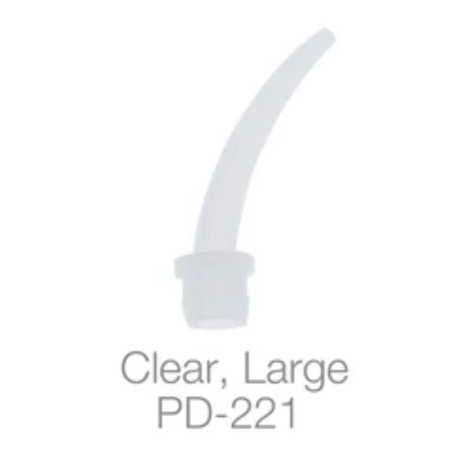 Pac-Dent HP Intra-Oral Tips, Large, Clear, 100/Pk - HP Intra-Oral Tips Large 100/Pk Clear - Image 1